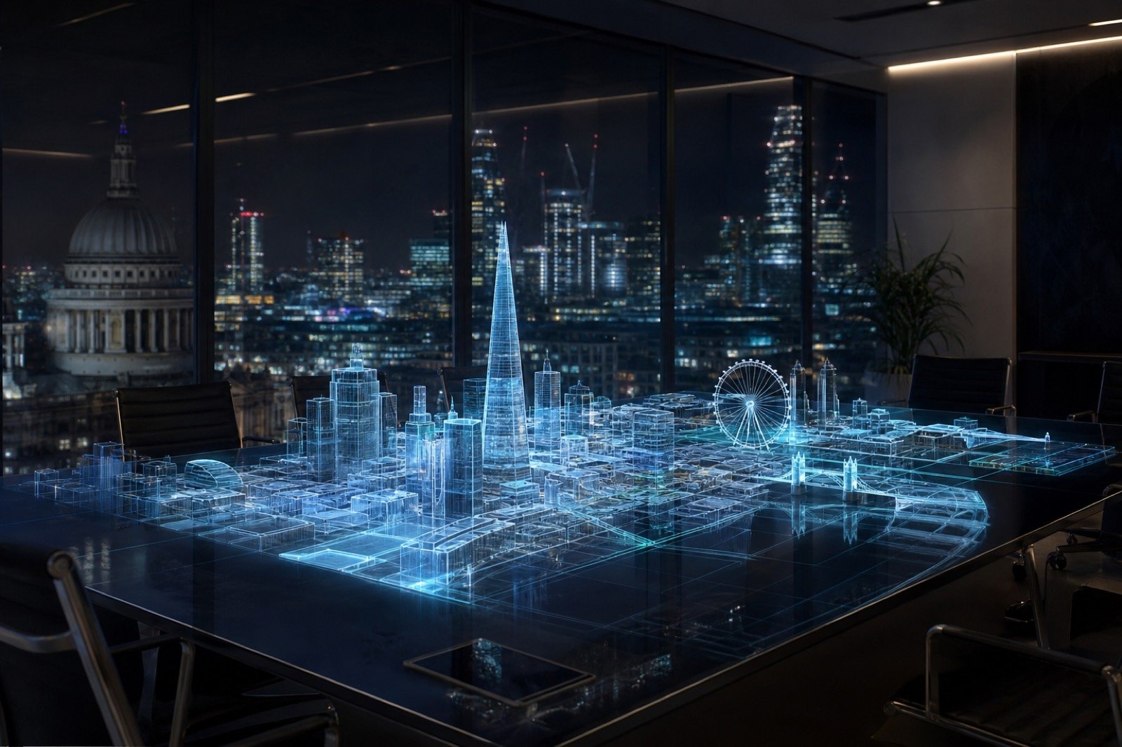 Digital twin visualisation for enterprise systems